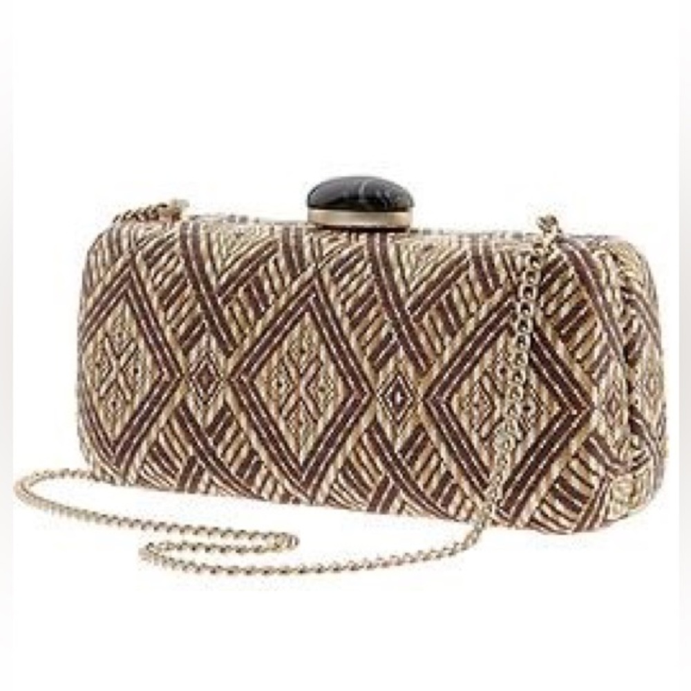 Banana Republic Drew Box Clutch